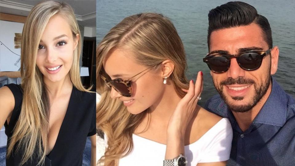 Viky Varga dan Graziano Pelle.